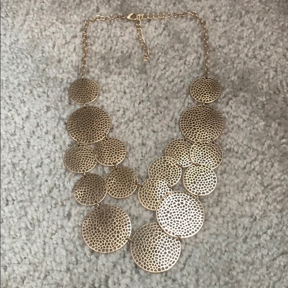 Gold Statement Necklace